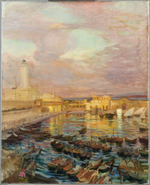 albertbesnard_port-d-alger